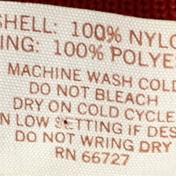 Vtg 90s Post Cereal Auburn Mens Size L Red Satin Nylon Employee Jacket USA Made - Picture 6 of 6